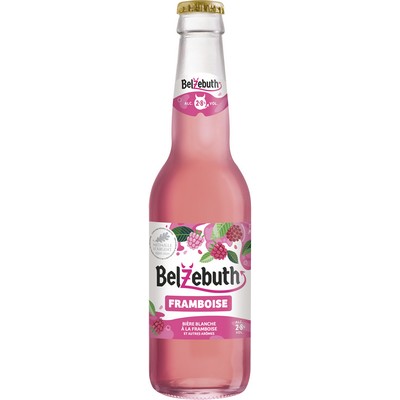 Biere blanche framb pink 2.8° 33cl