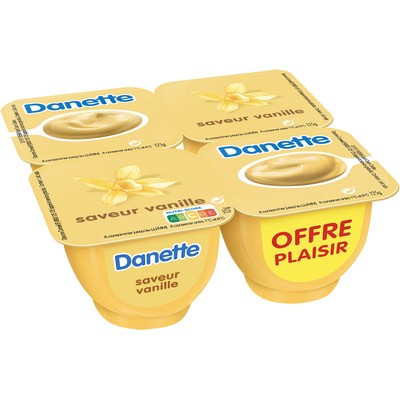 Vanille offre plaisir 4x125g