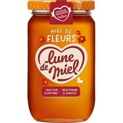Miel de fleurs origine UE AL Pot 375g