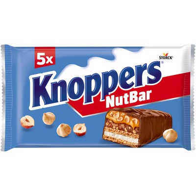 Barres lait noisette x5 200g