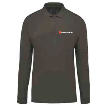 Polo gris manche long new XXL femme