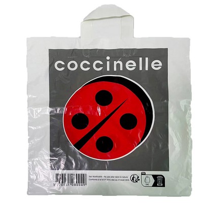 Sac cabas plastique Coccinelle