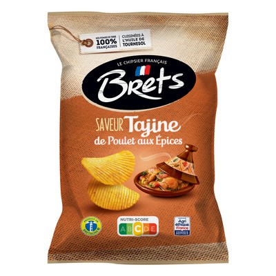 Chips tajine de poulet 125g