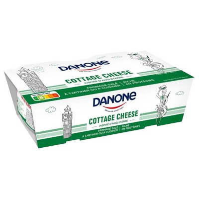 Cottage cheese nature x2 180g