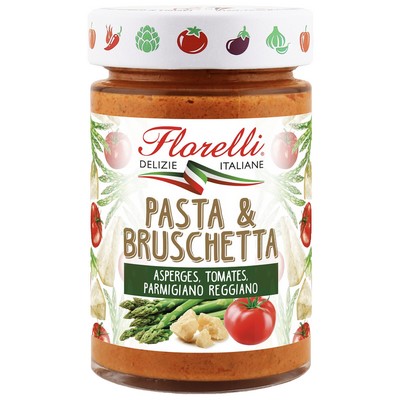 Sauce asperge tomate parmesan 190g