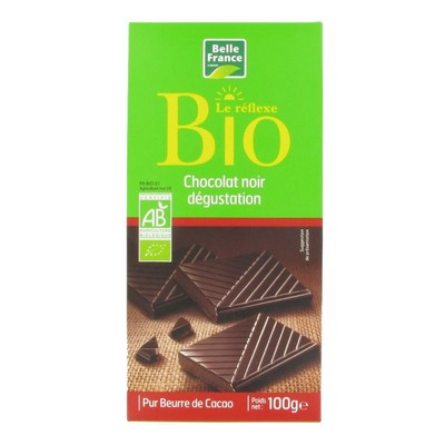 Bio Chocolat noir dégustation 100g
