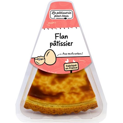 Flan patissier nature 140g